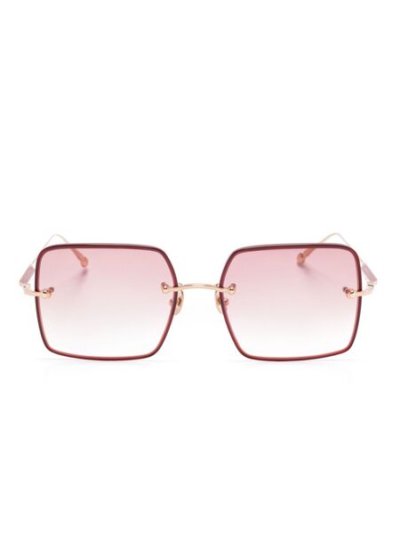  Matsuda Square-frame Sunglasses - Gold 