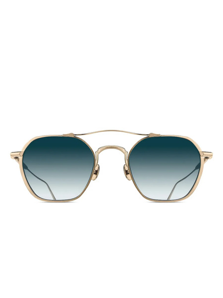  Matsuda Square-frame Sunglasses - Gold 