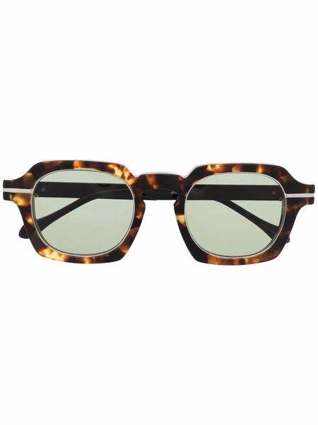  Matsuda Tortoiseshell-frame Sunglasses - Brown 