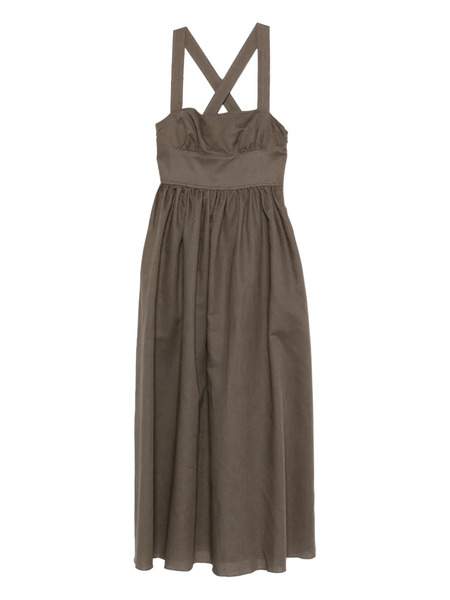  Matteau Crossback Maxi Dress - Brown 