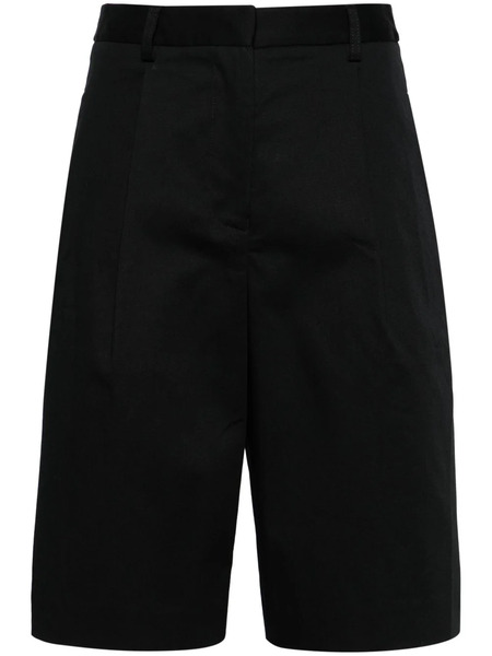 Matteau High-waist Chino Shorts - Black 