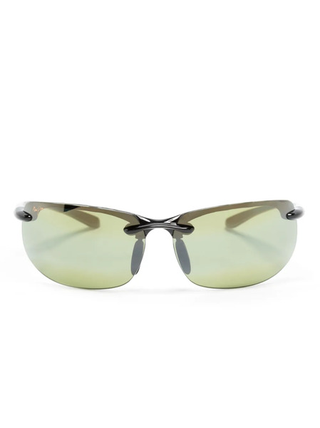  Maui Jim Banyans Rimless Sunglasses - Black 