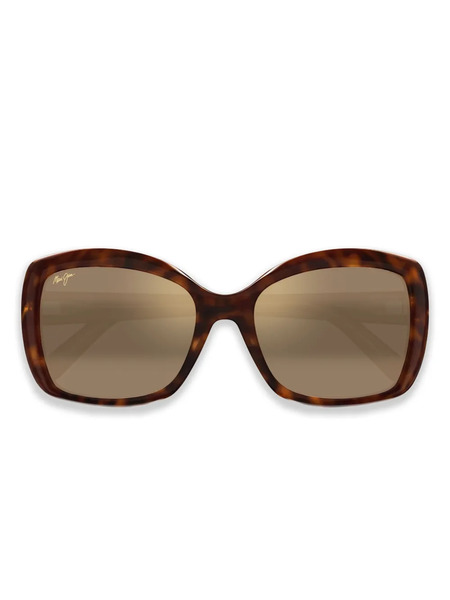  Maui Jim Cat-eye Frame Sunglasses - Brown 