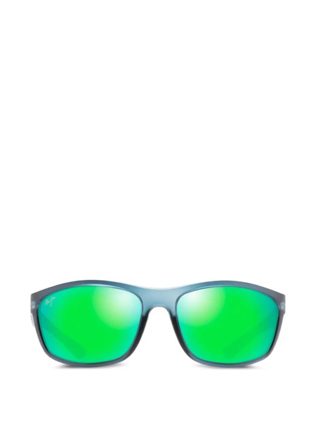  Maui Jim Nuu Landing Geometric-frames Sunglasses - Blue 