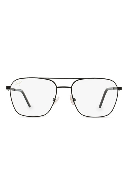  Maui Jim Pilot-frame Glasses - Black 