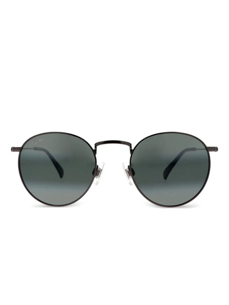  Maui Jim Pukaua Round-frame Sunglasses - Grey 