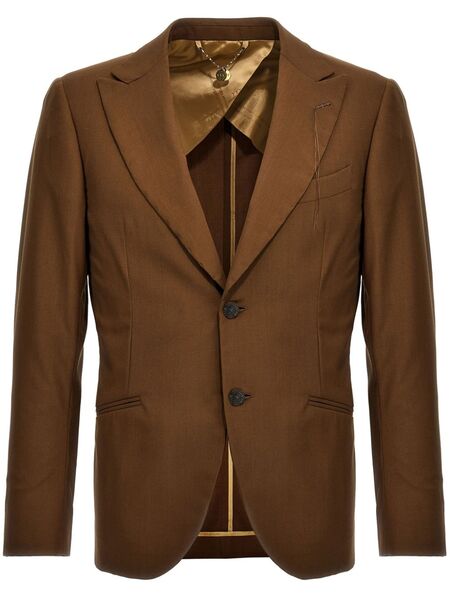  Maurizio Miri Keanu Blazer - Brown 