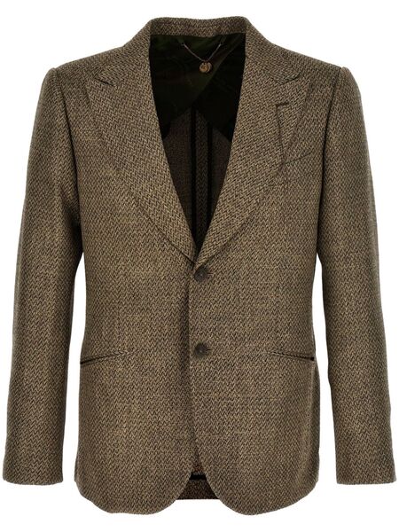  Maurizio Miri Keanu Blazer - Brown 