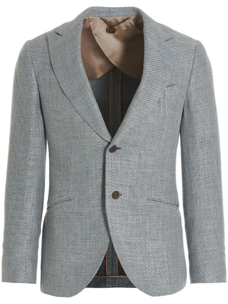  Maurizio Miri Single-breasted Blazer - Blue 