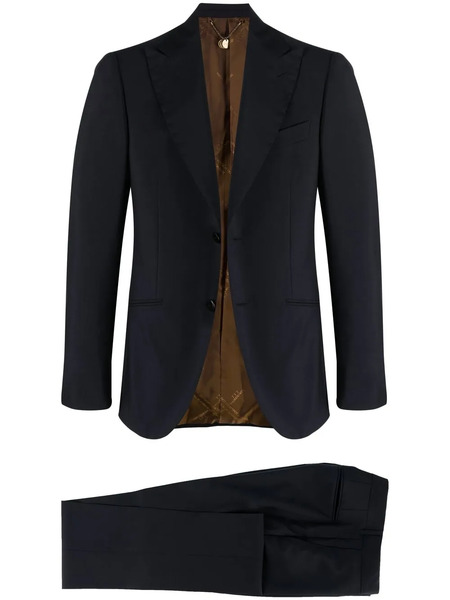  Maurizio Miri Wool-mohair Suit - Blue 