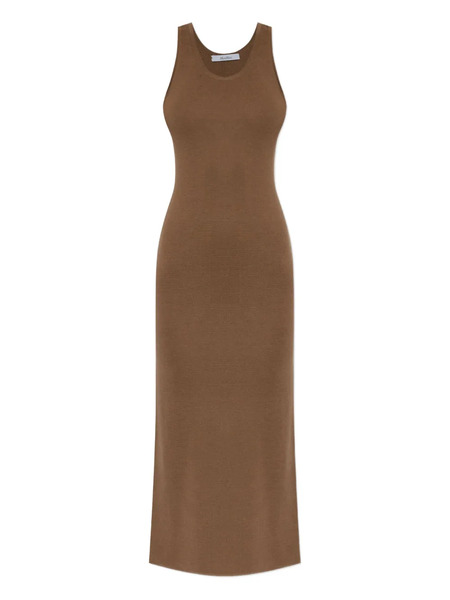  Max Mara Aceri Midi Dress - Brown 