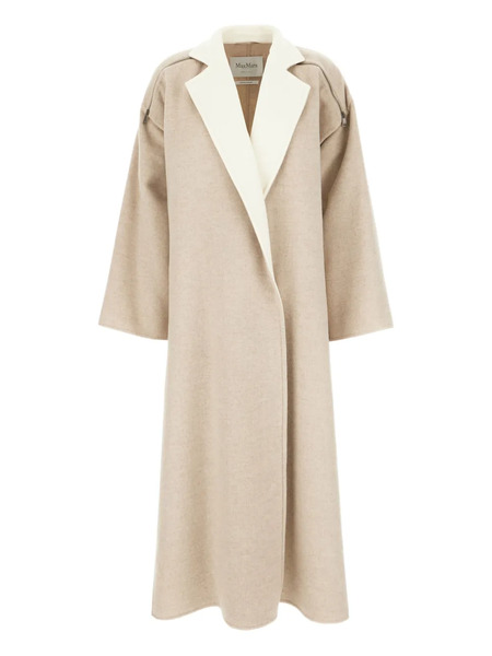  Max Mara Amour Oversize Coat - Neutrals 