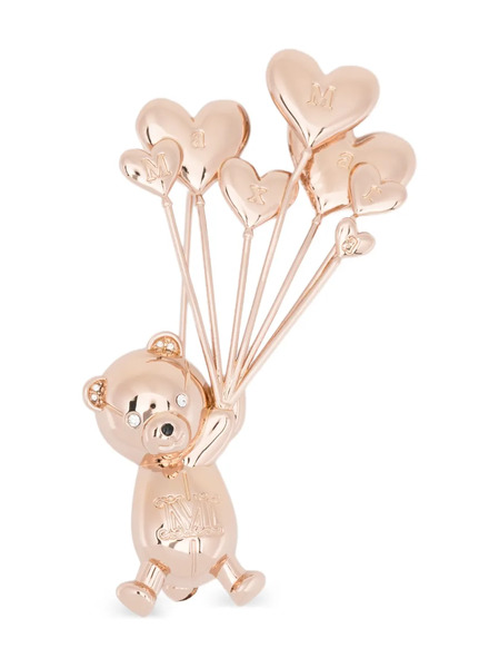  Max Mara Bear Brooch - Gold 