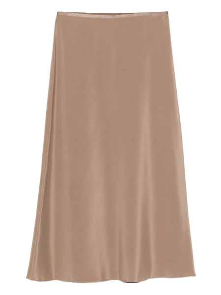  Max Mara Bias-cut Midi Skirt - 044 Beige 