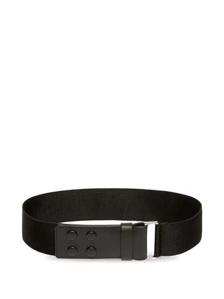  Max Mara Buttoned Leather Belt - Black 