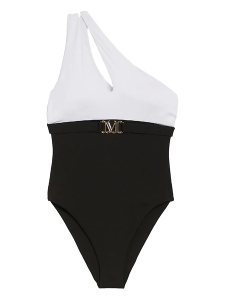  Max Mara Carlotta One-shoulder Swimsuit - Black 