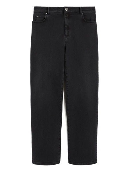  Max Mara Cinese Straight-leg Jeans - Black 