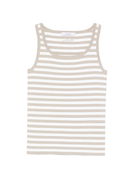  Max Mara Cippo Striped Top - Neutrals 
