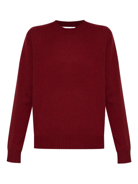  Max Mara Crew-neck Cashmere Sweater - Red 