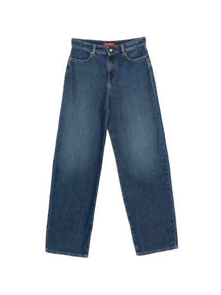  Max Mara Denim Straight-leg Jeans - Blue 