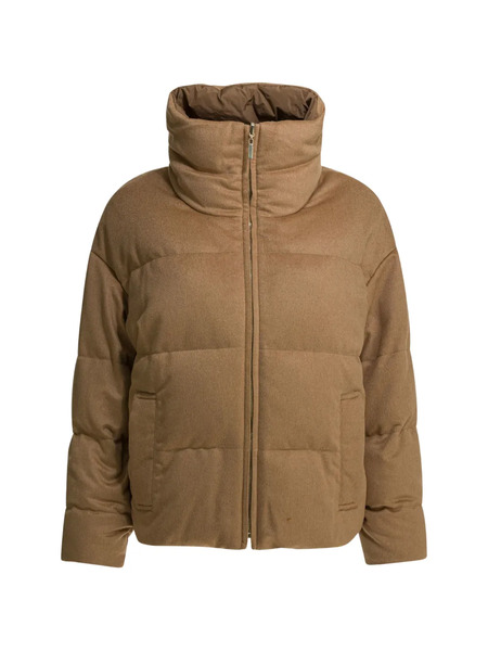  Max Mara Diego Reversible Puffer Jacket - Brown 