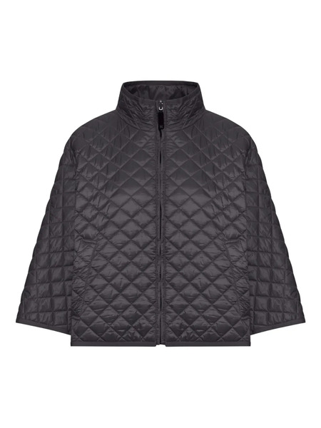  Max Mara Dolphin Quilted High-neck Jacket - Black 
