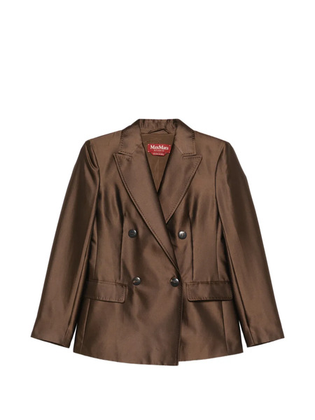  Max Mara Double-breasted Blazer - Brown 