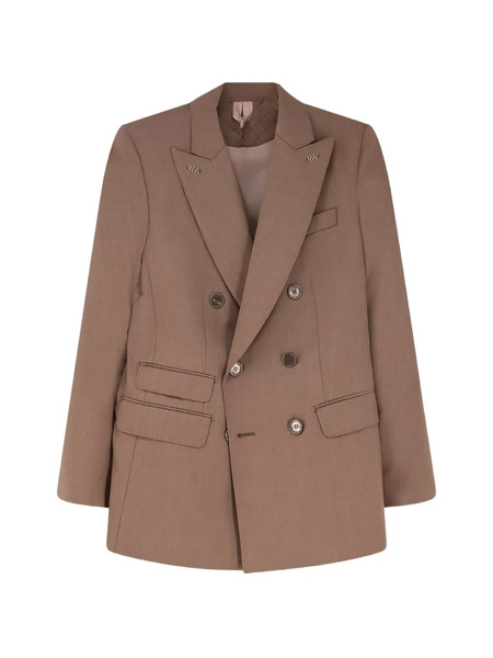  Max Mara Double-breasted Cupola Blazer - Brown 