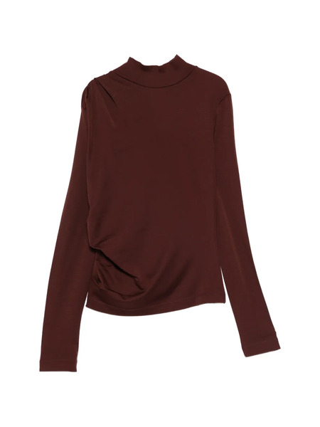  Max Mara Draped Top - Red 