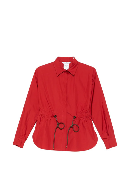  Max Mara Drawstring Collared Shirt 