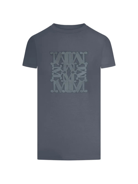  Max Mara Embroidered T-shirt - Blue 