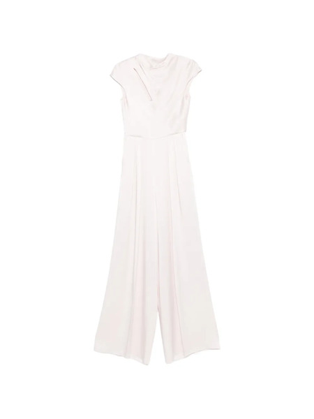  Max Mara Envers Draped Jumpsuit - Pink 