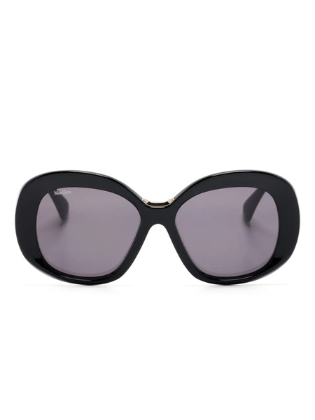  Max Mara Eyewear Oversize-frame Sunglasses - Black 