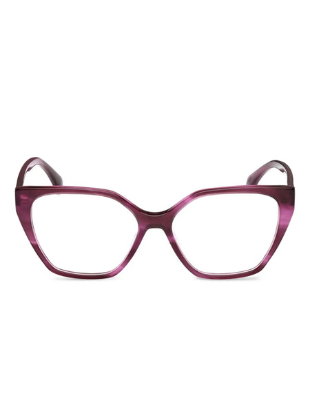  Max Mara Eyewear Oversized Cat-eye Frames - Purple 