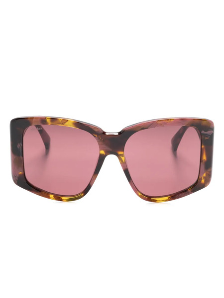  Max Mara Eyewear Square-frame Sunglasses - Brown 