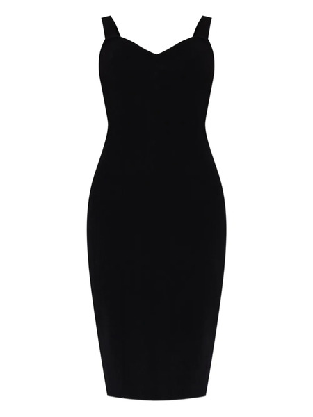  Max Mara Fitted Midi Dress - Black 