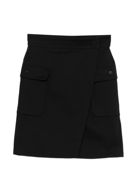  Max Mara Flap-pocket Mini Skirt - Black 
