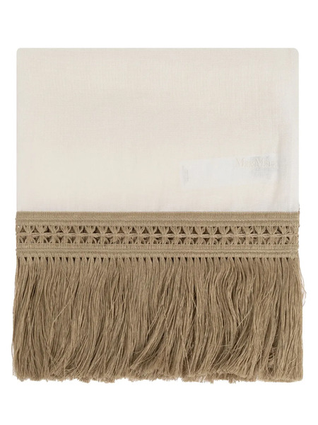  Max Mara Grammo Scarf - White 