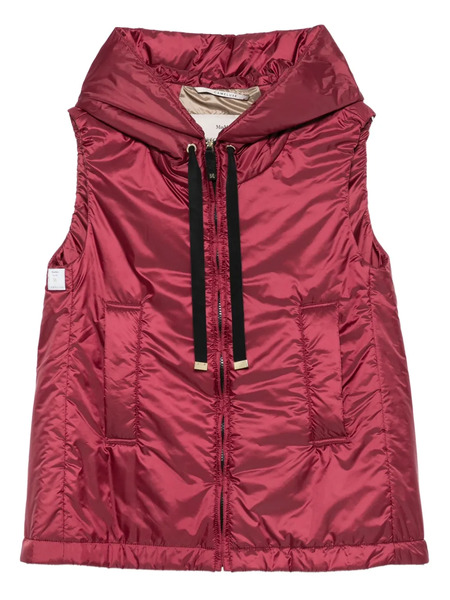  Max Mara Greengo Hooded Gilet - Red 