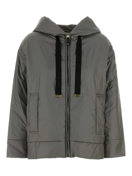  Max Mara Hooded Padded Jacket - Grey 