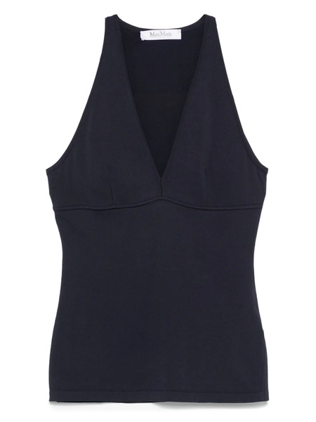  Max Mara Jersey Top - Blue 
