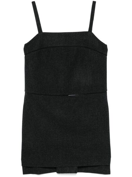  Max Mara Leale Mini Dress - Grey 