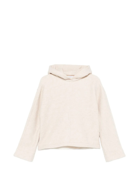  Max Mara Logo-embroidered Hoodie - Neutrals 