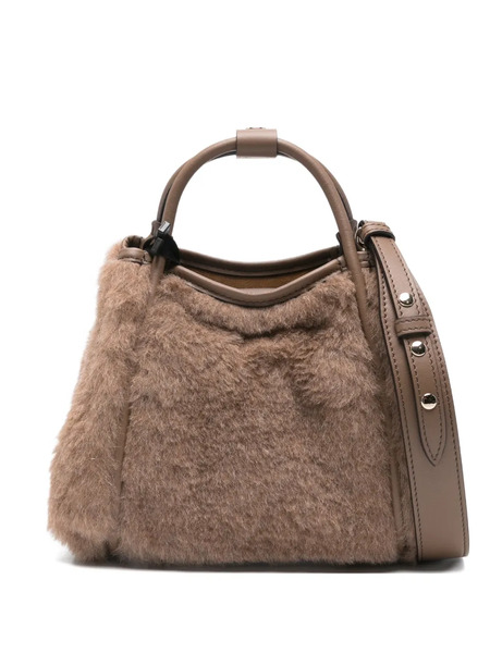  Max Mara Marine Satchel Bag - Brown 