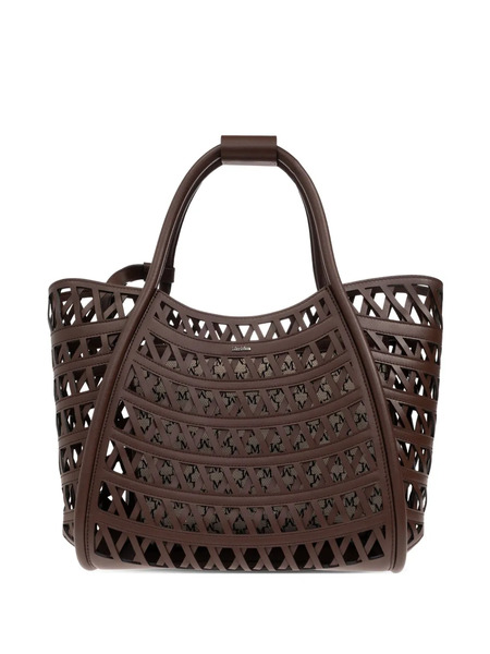  Max Mara Marine Tote Bag - Brown 