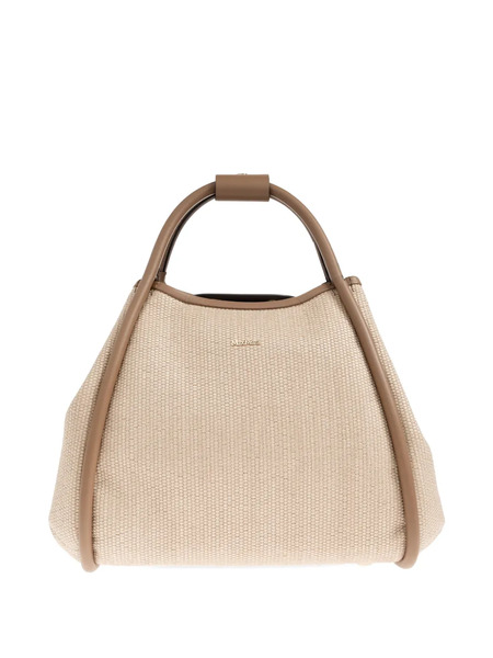 Max Mara Marine Tote Bag - Neutrals 