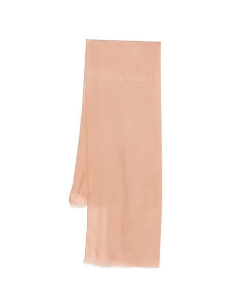  Max Mara Mxazinnia Fringed Scarf - Neutrals 