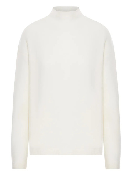  Max Mara Orlaya Turtleneck Sweater - White 