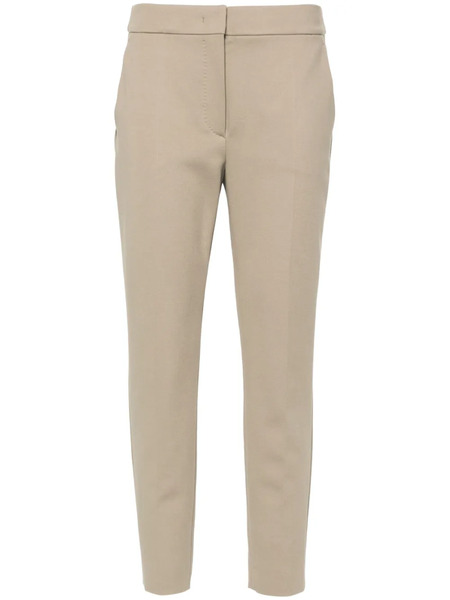  Max Mara Pegno Jersey Cropped Trousers - Neutrals 