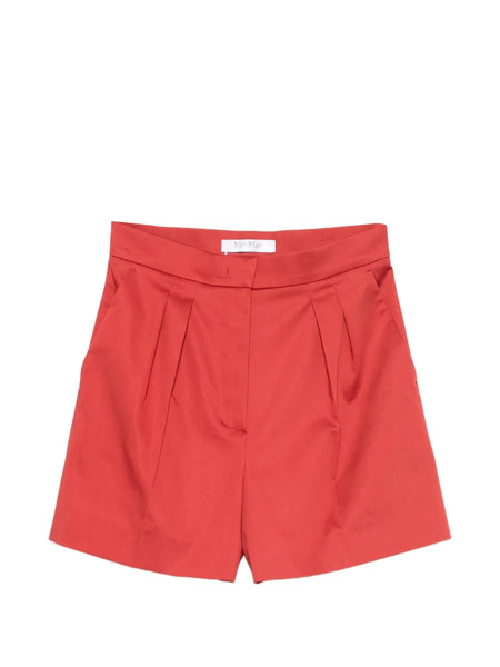  Max Mara Pleated Shorts - Red 